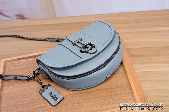 COACH蔻馳 代購級別新品 47924 馬鞍包 今年大熱爆款式 Saddle Up 系列 斜挎小包  Chz1477